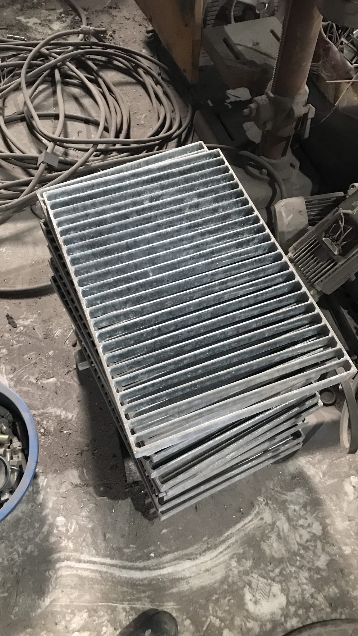 Tấm sàn grating mạ kẽm khổ 1000×500 mm2